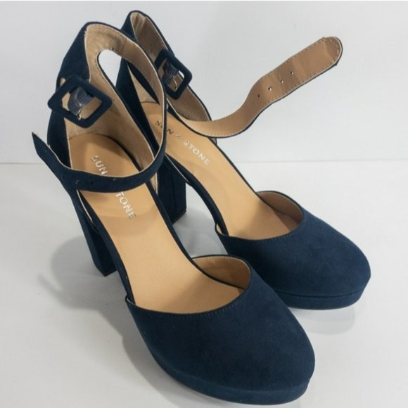 Sun + Stone Shoes - Sun + Stone Estrella Block-heel Pumps -8.5